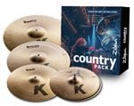 Zildjian K Series Country Pack Cymbals Front View